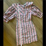 Ganni  | Floral Striped Seersucker Dress | 32 Photo 7