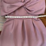 ASOS Maternity Bow Mini Dress in Soft Lavender size 8 NWT Photo 10