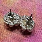 White rose Bridal earrings Photo 2