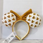 Lounge Fly Disney x  Mickey Mouse Waffle And Butter Ear Headband Faux Leather Photo 4