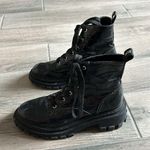Schutz  black croc combat boots Photo 3