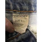 Jordache Vtg Jeans Womens Sz 5/6 High Waist Blue Rugged Denim Tapered Leg 0178 Photo 2