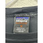 Patagonia Capilene Shirt Womens Medium Black Lightweight Base Layer Long Sleeve Photo 2