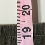 Aerie  Green Ribbed Corduroy Zip Up‎ Women's Cropped Jacket Size Medium Photo 5