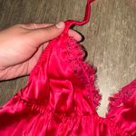 Victoria's Secret Rare NWOT Victoria’s Secret 2012 Pink Halter Pajama Top - Large Photo 2