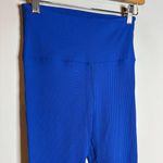Carbon 38 Royal Blue Ribbed 7/8 Legging Photo 2
