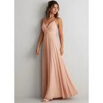 Lulus  All About Love Maxi Dress, Blush Pink, Medium Photo 3
