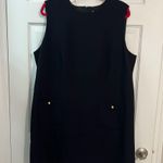 H&M Black Shift Dress- Size XL Photo 0