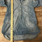 Madewell  chambray Denim Downshift Popover shirt size XS Photo 3