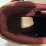 Toms Woman’s Tom’s Size 9 Wedge Heel Bootie Chestnut Brown Suede Stk#709 Photo 12