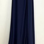 La Femme 27872 Short Sleeve Twist Knot Gown Photo 4