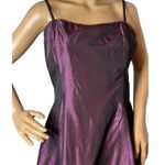 NWT Vintage Scott McClintock Bridesmaid Maxi dress glittering burgundy size 12 Photo 8