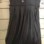 Lululemon  gray Pritti Tank ruffle‎ babydoll top Women’s Size 4 Athletic Photo 4