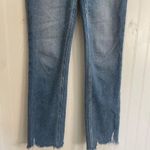 Paige  Denim Cindy High Rise Straight Leg Destroyed Raw Hem Jeans in Mel Size 24 Photo 9