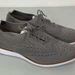 Cole Haan  Womens Original Grand Stitchlite Wingtip Oxford Gray Shoes Size 8.5 Photo 0