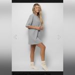 New Comfrt Essential Oversized Tee Dusk Gray Size M Photo 2