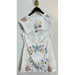 Free People Willow Embroidered Lace Minidress in Ivory Size Medium Photo 6