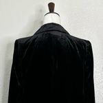 Madewell  Black Velvet Oversized Dorset Blazer, Sz Small Photo 10