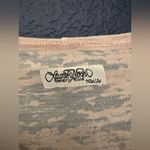 Lauren Moshi Hippie Pinkish Cream Sheer Women’s Long Sleeve Blouse Size XS/Small Photo 9