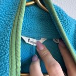 Cotopaxi  Adult Small Abrazo Green Blue 1/2 Zip Mock Neck Pullover Fleece Jacket Photo 4