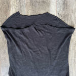 Free People Intimately All the Time Linen Blend Black Tank Top Sleeveless Shirt Photo 8