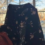 Xhilaration Y2K Black Floral Wide Leg Pants | small Photo 8