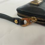 Marc by Marc Jacobs  Black Leather Zip Around Wristlet with Gold Hardware Photo 2