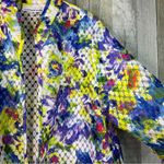 Caroline Rose Size 1X 100% Polyester Lace/Embroidered Open Front Over Photo 4