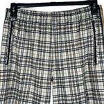 Urban Outfitters  Medium Pants Plaid Pull-On Stretch Zip Pockets Hi-Rise Creased Photo 1