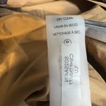 Calvin Klein  Lined Belted Skirt Linen Blend Animal Print Photo 7