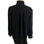 Babaton #141 ARITZIA  Oversized Black Drape Blouse Photo 1