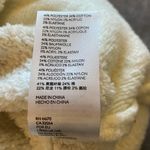 Anthropologie Pilcro Maia Cropped Quarter-Zip Pullover, White, Size S, EUC Photo 7