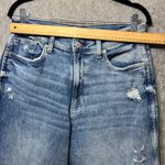 Arizona‎ Jean Co Highest Rise Curvy Mom Distressed Denim Light Wash Women's 13 Blue Size undefined Photo 5