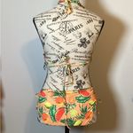 City Streets 🩵NWT🩵 FRUITY HALTER TOP BIKINI FULLY ADJUSTABLE TOP/BOTTOM SZ LG Photo 5