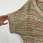 Anthropologie  Yareli Sweater Tee in Neutral Motif Size Small NWT Dolman Photo 9