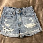 Aeropostale Ripped Jean Shorts Photo 0