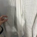 Anthropologie NWT Light Gray Open Front Cardigan | New | Double Layer Flowy XS Photo 3