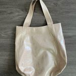 Tote Shoulder Bag Faux Crocodile Print Tan Color Purse Photo 0