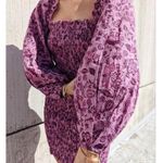 Free People Womens Smock It To Me Smocked Floral Mini Dress In Azalea Combo S Photo 4