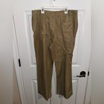 Winter Silks Vintage Silk Blend Pants Tan Khaki Pockets Size 14 Photo 5
