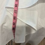 Anthropologie Sleeveless Buttondown Asymmetrical Ruffle Hem Dress Photo 8