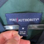 Port Authority  | Vintage Green Embroidered US/UK Flag "MG" Vented Rain Jacket M Photo 5