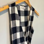 Rails  Madison Azure Check Wrap Mini Dress - size Small Photo 3