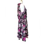 Lane Bryant  Pink and Black Ruffled Tiered Sundress 14 Photo 5