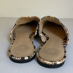Vince Camuto Women’s Snake Print Leather Mules Size 9 Office Chic Trendy mules Photo 5