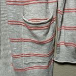 Madewell Bradley Open Front Cardigan Sweater Textured Stripes Women’s Size S Photo 4