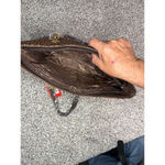 Montana West Women's Brown Chain Top-Handle Satchel Handbag Photo 6