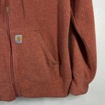 Carhartt  Fleece Full Zip Kentwood Hoodie‎ Soft Warm Activewear Copper Medium Photo 5
