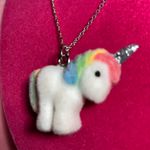Boutique Unicorn Pony Rainbow Sterling Silver 925 Necklace Girls Horse Jewelry Lolita Egirl Y2K Photo 4