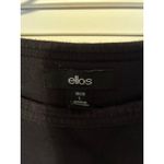 Ellos Black Long Sleeve Tunic Dress Pockets Side Slits Plus Size L 18 20 Photo 5